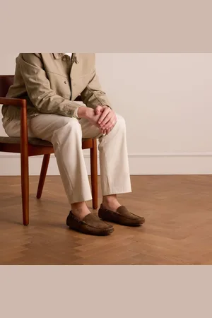 Manfield Heren - suède loafers