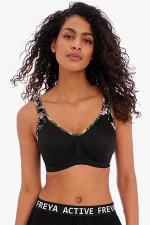 Freya Active Voorgevormde Sport BH - Jungle Black - 70C