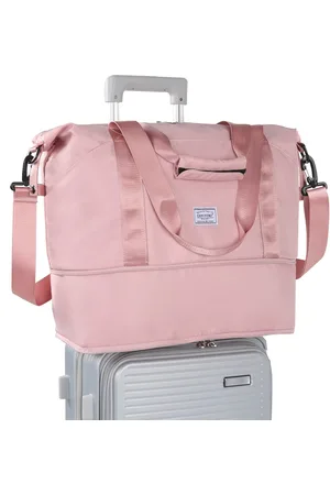 TAN.TOMI Reistas - Weekendtas - Duffel Bag - 42x23x40 cm - Sporttasche - Travel Bag - Dames Heren - Handbagage Tas - Opvouwbare Waterdichte Duffeltas - 38 L