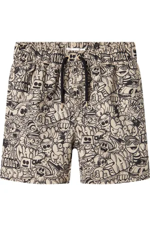 NAME IT NKMZATOONY SWIM SHORTS BOX Jongens Zwemkleding - Pure Cashmere
