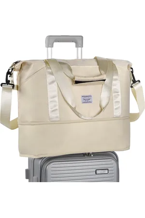 TAN.TOMI Reistas - Weekendtas - Duffel Bag - 42x23x40 cm - Sporttasche - Travel Bag - Dames Heren - Handbagage Tas - Opvouwbare Waterdichte Duffeltas - 38 L