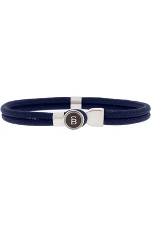 Steel & Barnett ® - Stalen armband - heren - Riptide Touw Armband - - 18.5 CM