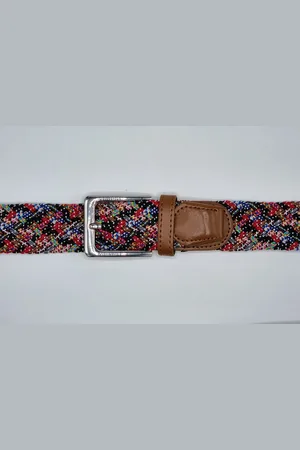 Merkloos Vlecht riem Gevlochten riem Elastiek riem - unisex - geschikt voor zowel mannen als vrouwen