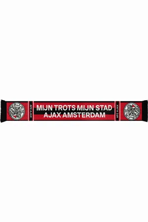 Ajax Sjaal rood/zwart mijn trots