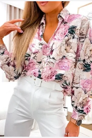 Merkloos Mooie gebloemde blouse van Schilo Jolie - - dames - TU(36-40)