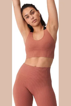 Röhnisch Sportbeha Seamless Rib Dames Polyamide Mt Xs/s