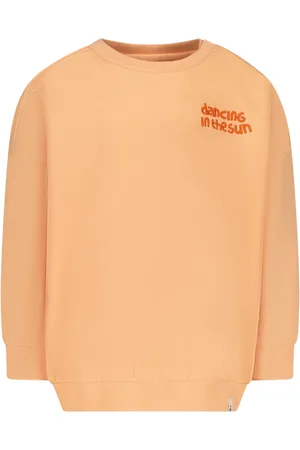 The New Chapter Billie sweater oranje Dancing -