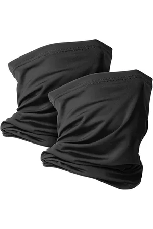 Merkloos 2 stuks - gezichtssjaal - Anti-UV - - nek beenkap - gezichtsbedekking - sjaal - Fietsen hoofddoek - Winddicht masker - IJs Zijde verkoelende sjaal - tube bandana - Uniseks - ademend zon winddicht - voor vissen wandelen fietsen