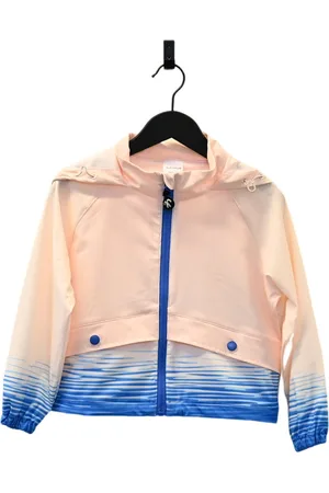 Ducksday Windbreaker Zomerjas Kind - Windstopper - Windjack - Waterafstotend - UV-Werend - Ademend - Reflector - Unisex - Manta - Blauw