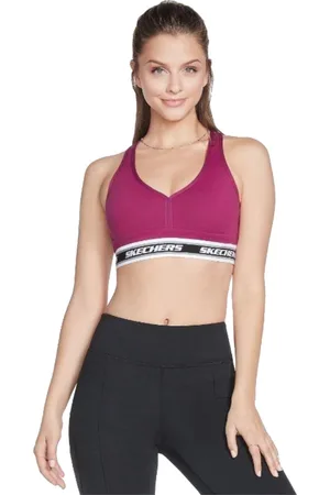 Skechers Go Walk Jacquard Bra W3BR90-MAG, Vrouwen, , Sport Beha, maat: XS
