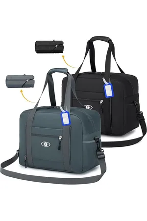 Merkloos S&Dshopline® Reistas Wizzair Volotea handbagage 40 x 30 x 20, 25 l opvouwbare weekendsporttas tassen koffer tas waterdichte nylon schoudertas cabine handtassen hospital bag