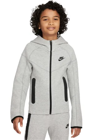 Nike Sportswear Tech Fleece Hoodie Kids Dark Grey Heather