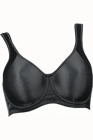 Anita Momentum Sport bh met beugel - Zwart - 80B