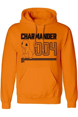 Pokemon Uniseks Hoodie S Charmander Line Art | hoodie heren | hoodie dames | Pokemon trui S | Pokemon kleding volwassenen | Pokemon hoodie