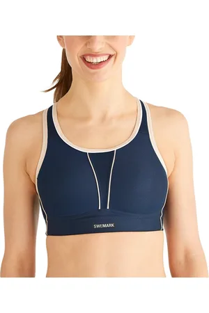 Swegmark Sportbh dames -De beste sportbeha-blauw- 80D