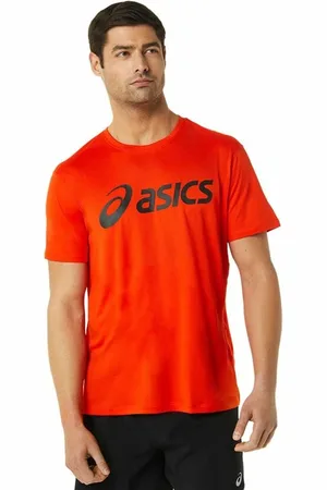 Asics Heren-T-Shirt met Korte Mouwen Core -MAAT M