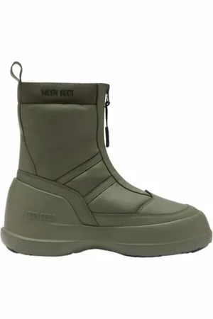 Moon Boot Boots Unisex Luna Zip Khaki-Schoenmaat 45