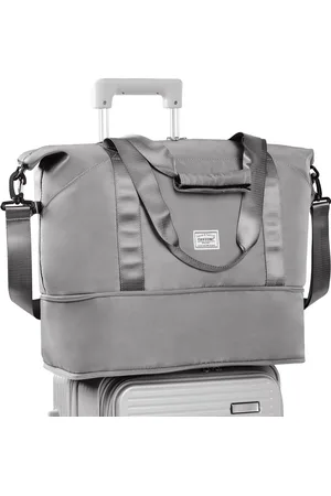 TAN.TOMI Reistas - Weekendtas - Duffel Bag - 42x23x40 cm - Sporttasche - Travel Bag - Dames Heren - Handbagage Tas - Opvouwbare Waterdichte Duffeltas - 38 L