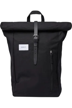 Sandqvist Dante Backpack II black with black leather