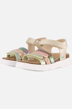 Bunnies JR 225423-794 Meisjes Platte Sandalen - - Imitatieleer - Klittenband