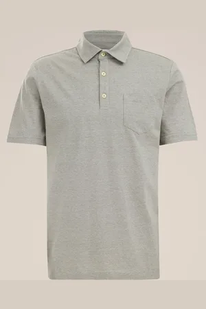 Van gils Heren slim fit gemêleerde polo