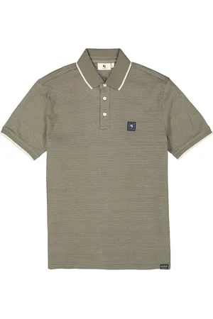 Garcia Heren Polo Groen Korte mouw
