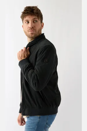 Donders Varcity Suède Lumber Jacket