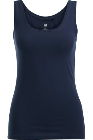 WE Fashion Dames singlet van biologisch katoen