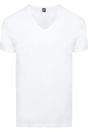 Alan Red Dean V-Hals T-Shirt (2Pack)