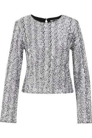 WE Fashion Dames pailletten top