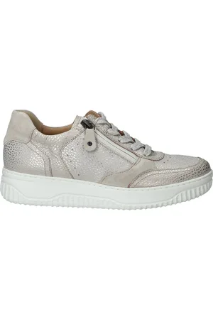 Hartjes Lage Dames Sneakers - Beige - 37