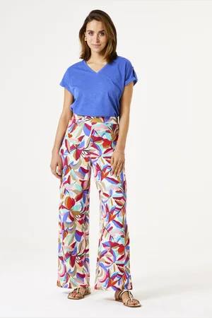 Garcia D50112 Dames Regular Fit Broek Wit