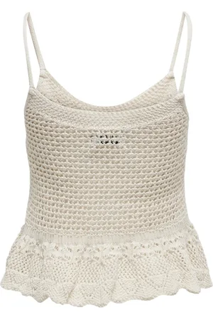 ONLY ONLMARY LIFE SL PEPLUM TOP KNT - Dames - Tank tops