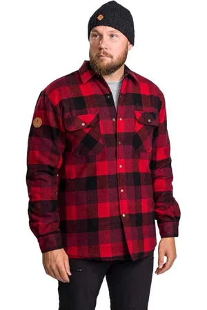 Pinewood Canada Classic 2.0 Red Black Shirt Heren