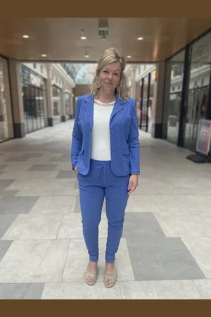 Merkloos Hill Fashion - Blazer - Travelstof - Angelle Milan -