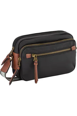 Camel Active Schoudertas Bari Cross Bag Zwart
