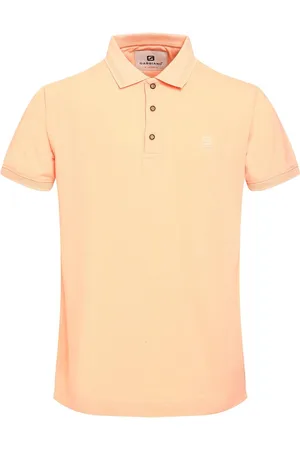 Gabbiano Poloshirt Stretch Pique Polo Premium 234531 972 Soft Peach Mannen