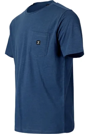 Brunotti Axle-Slub Heren T-shirt - Jeans Blue - M