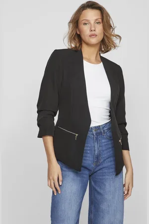 VILA Blazer Vijoy 3/4 Blazer Noos 14058873 Black Dames