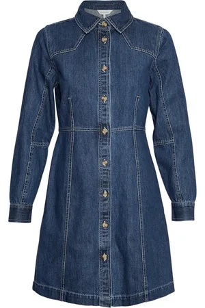 MSCH MSCH Dielle Emma Dress Dark Blue Wash
