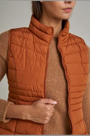Merkloos Bodywarmer - vest - nieuwe collectie - herfst - damesbodywarmer - jas