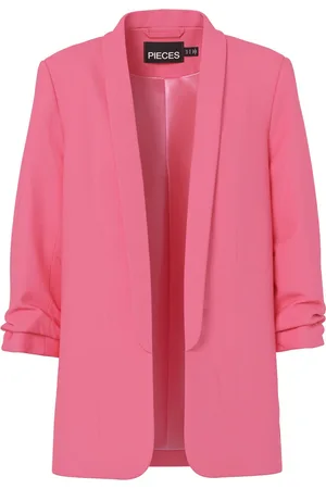 Pieces® Blazer Pcbosella 3/4 Blazer Noos Bc 17090996 Pink Lemonade Dames