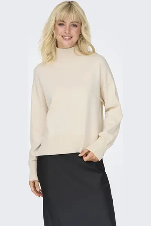 ONLY Bari High Neck Knitted Sweater Dames
