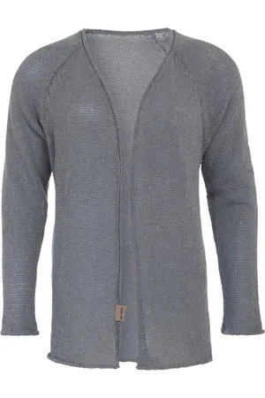 Knit Factory Jasmin Kort Gebreid Dames Vest - Lente & zomer vest - Dames cardigan gemaakt uit 80% gerecycled katoen - - 40/42