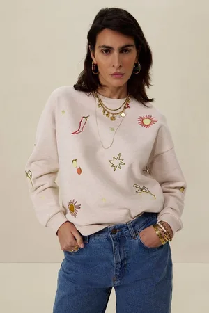 Sissy-Boy Sweater met embroidery