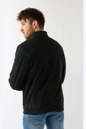 Donders Varcity Suède Lumber Jacket