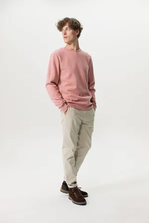 Sissy-Boy Licht mid-rise katoenen twill chino