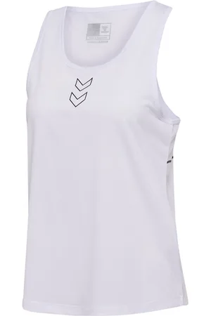 Hummel Damen T-Shirt & Top Hmlcourt Light Weight Tanktop W White-XL