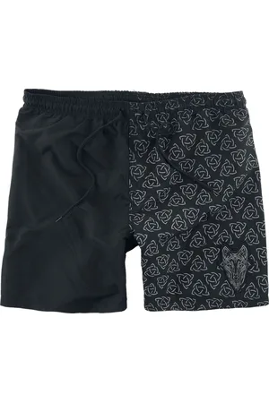 EMP Zwarte zwemshort met print Mannen - S
