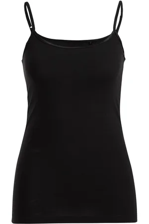 WE Fashion Dames organic cotton singlet